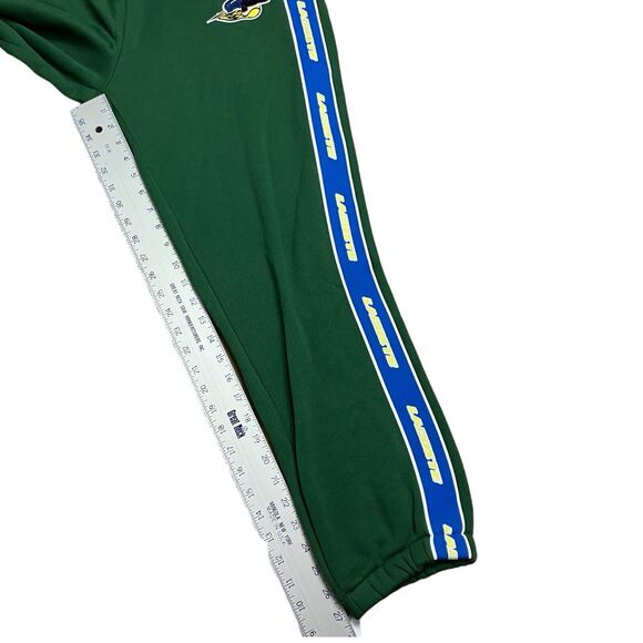 Lacoste Sweatpants Mens S Green Preppy Side Spellout Casual Organic Streetwear - Picture 3 of 10